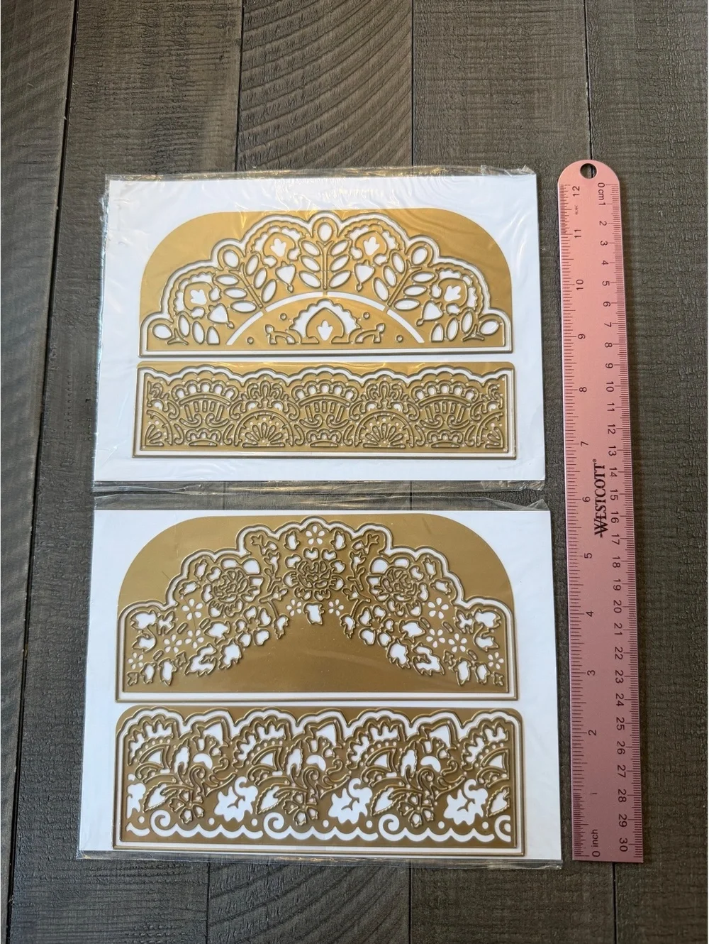 Anna Griffin Decorative Borders Cut & Emboss Dies die cut set